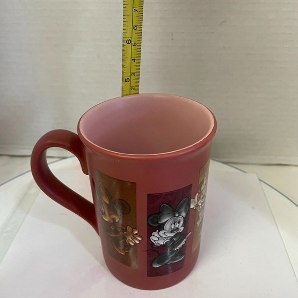Disney Collectible Minnie Mouse Coffee Tea Mug Cup Thailand Pink 4.5" - Picture 11 of 12